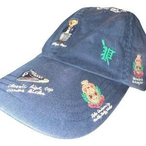 Polo Ralph Lauren College Bear Baseball Hat Unisex
